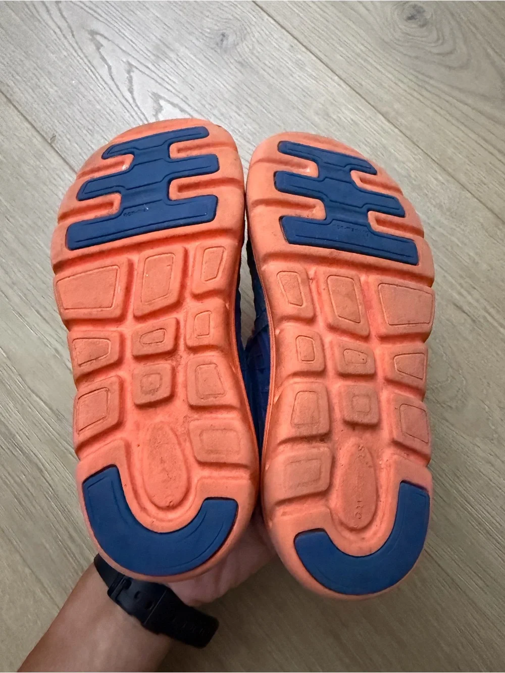Stride Rite Phibian Water Shoes - Kids Blue and Orange 12c